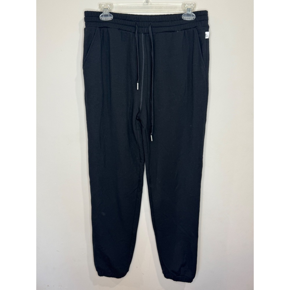 Woolx Parker Sweatpants Merino Wool Blend Black Sz M